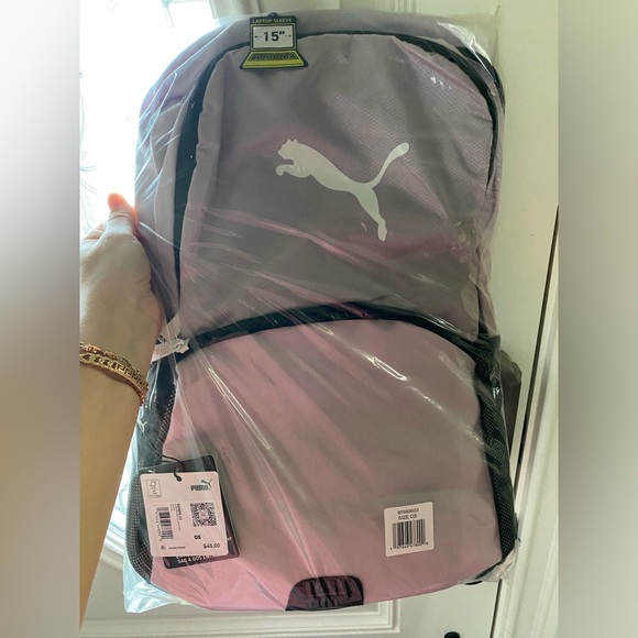 Pink Puma Backpack- Brand New - Picture 7 of 9